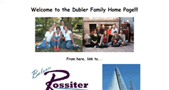 Desktop Screenshot of dublerfamily.com