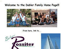 Tablet Screenshot of dublerfamily.com